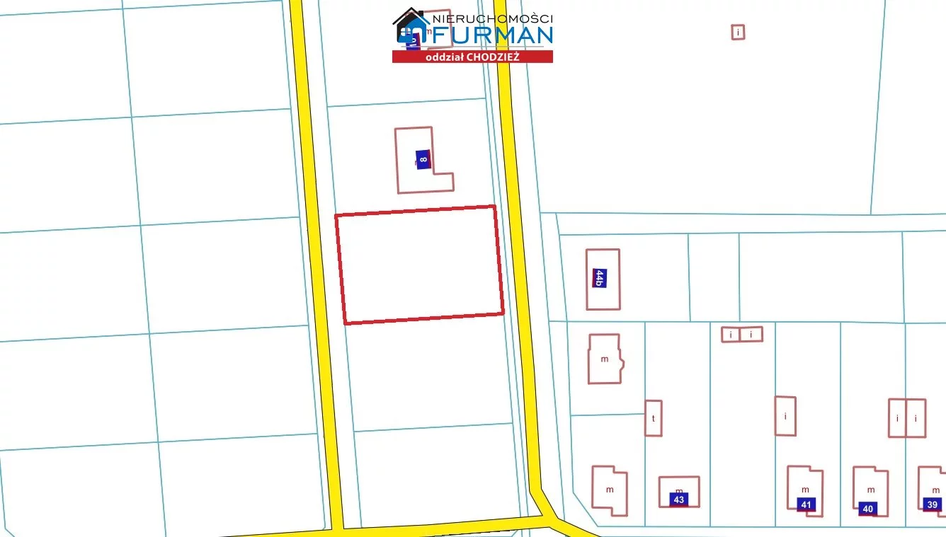 Działka 1 318,00 m², oferta nr , FRC-GS-196309, Chodzież