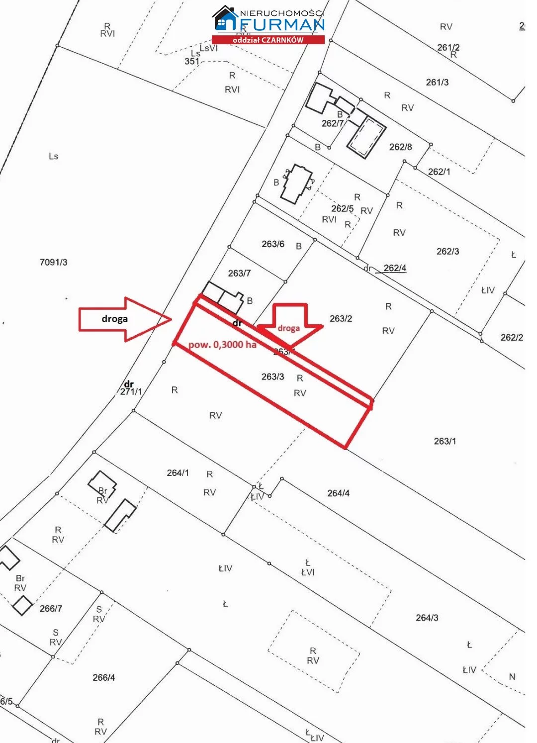 Działka 3 000,00 m², oferta nr , FCZ-GS-195380, Czarnków