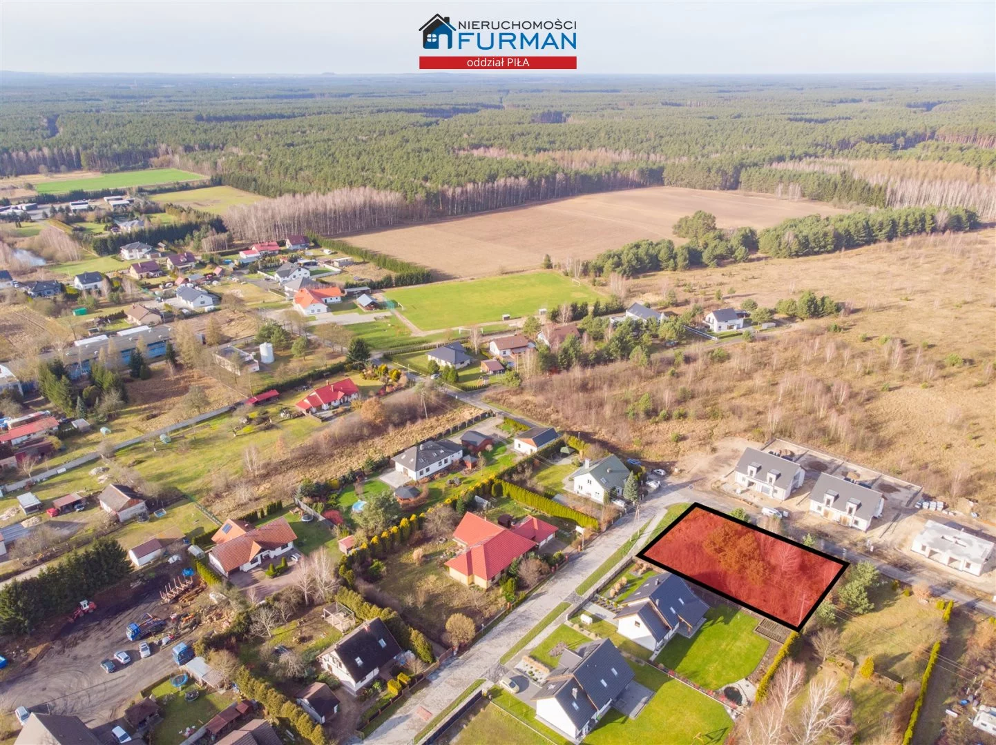 Działka 1 208,00 m², oferta nr , FRP-GS-197837-2, Krajenka