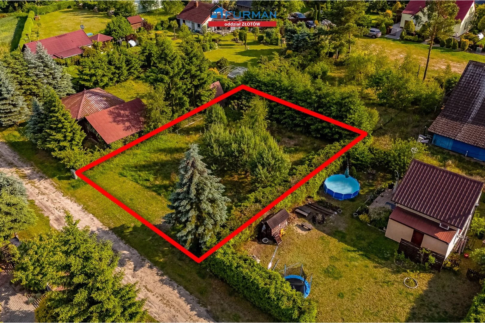 Działka 510,00 m², oferta nr , FZL-GS-198349, Krajenka
