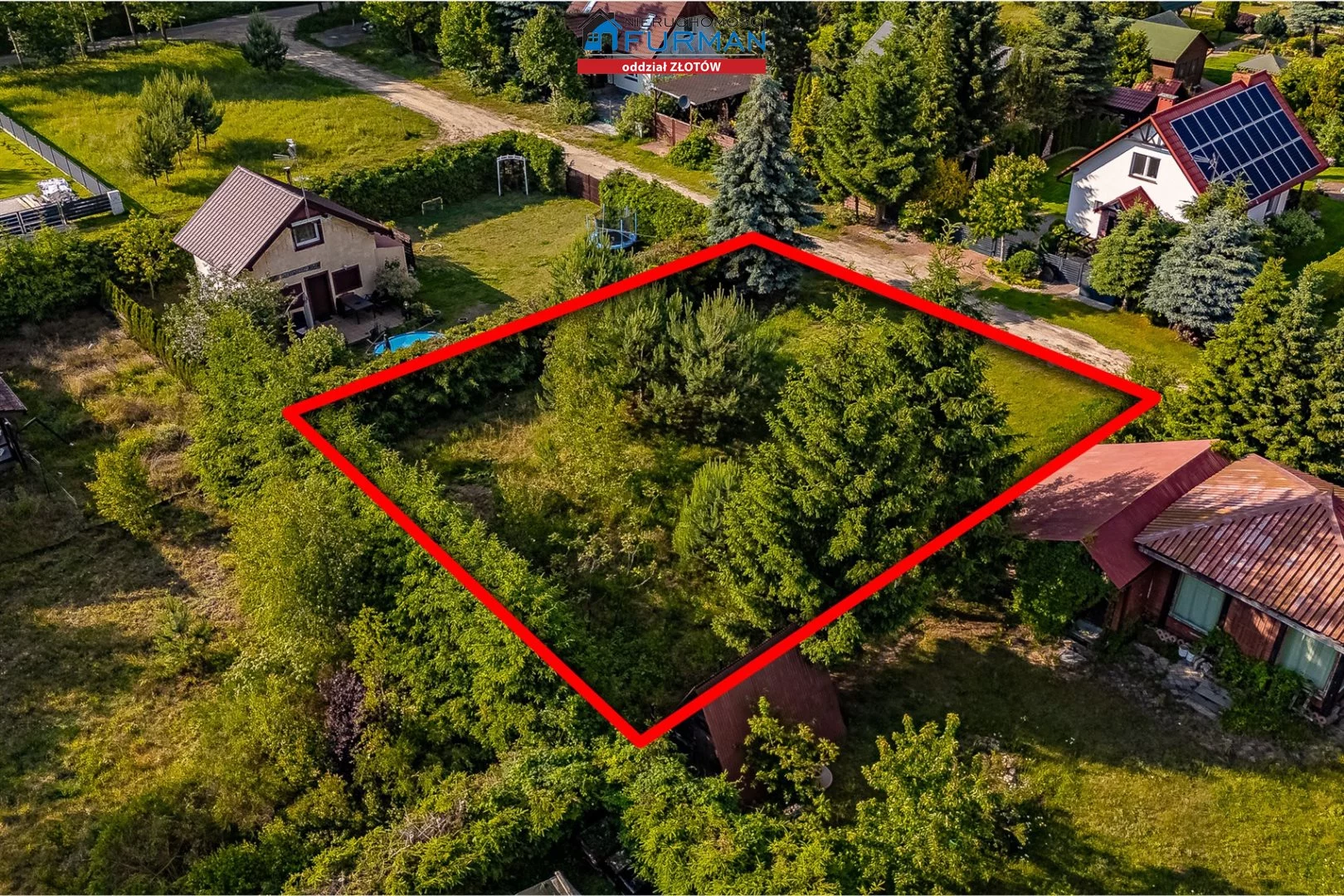 Działka 510,00 m², oferta nr , FZL-GS-198349, Krajenka