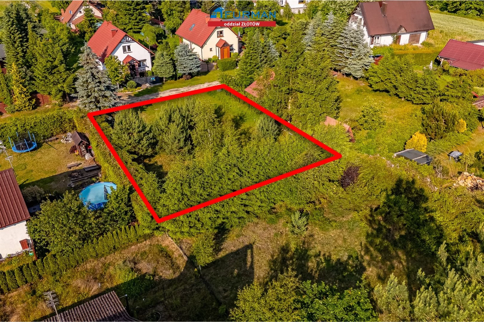 Działka 510,00 m², oferta nr , FZL-GS-198349, Krajenka