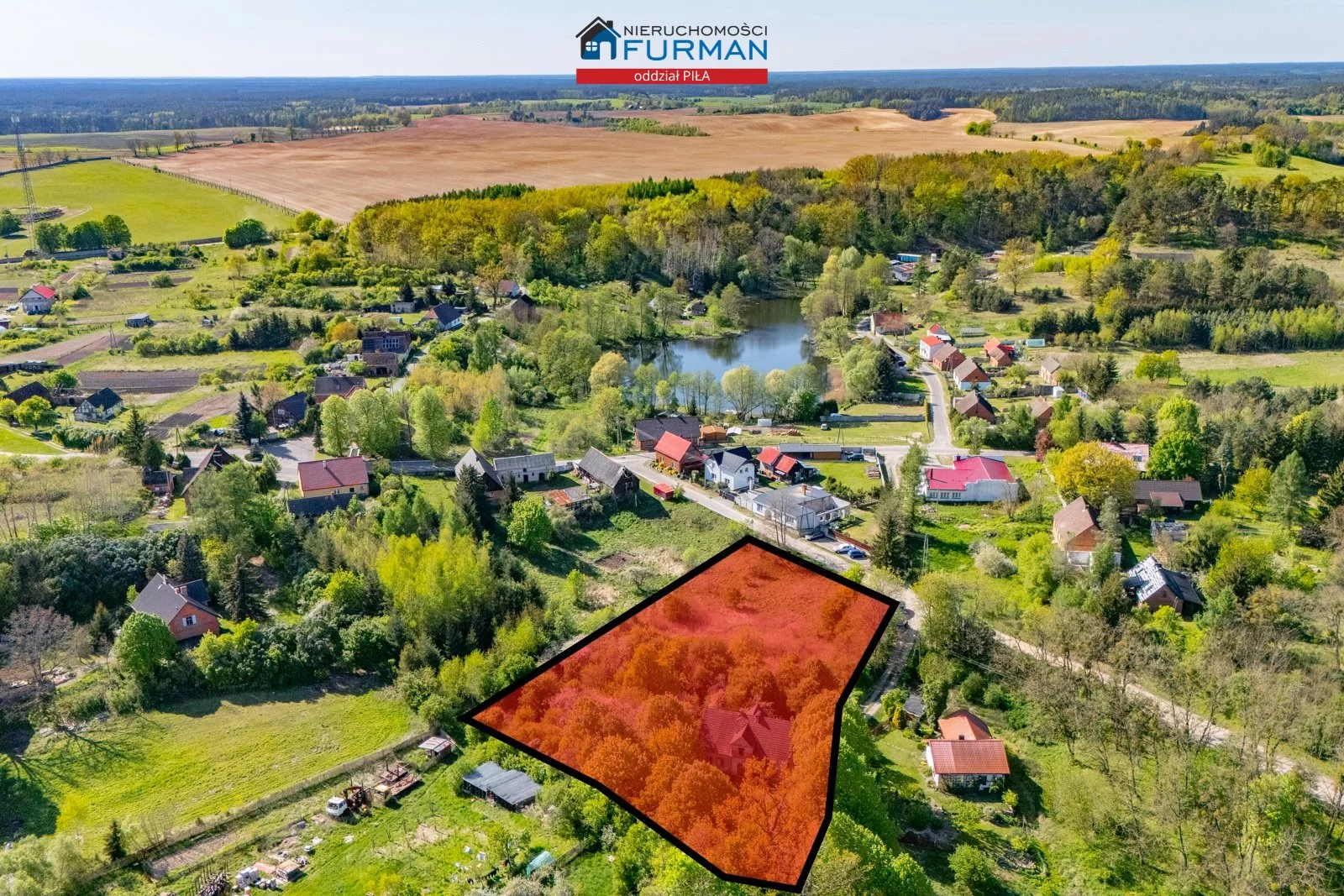 Działka 4 466,00 m², Krzyż Wielkopolski, Sprzedaż