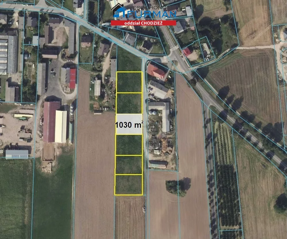 Działka 1 030,00 m², Margonin, Sprzedaż