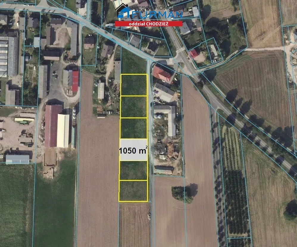 Działka 1 050,00 m², Margonin, Sprzedaż