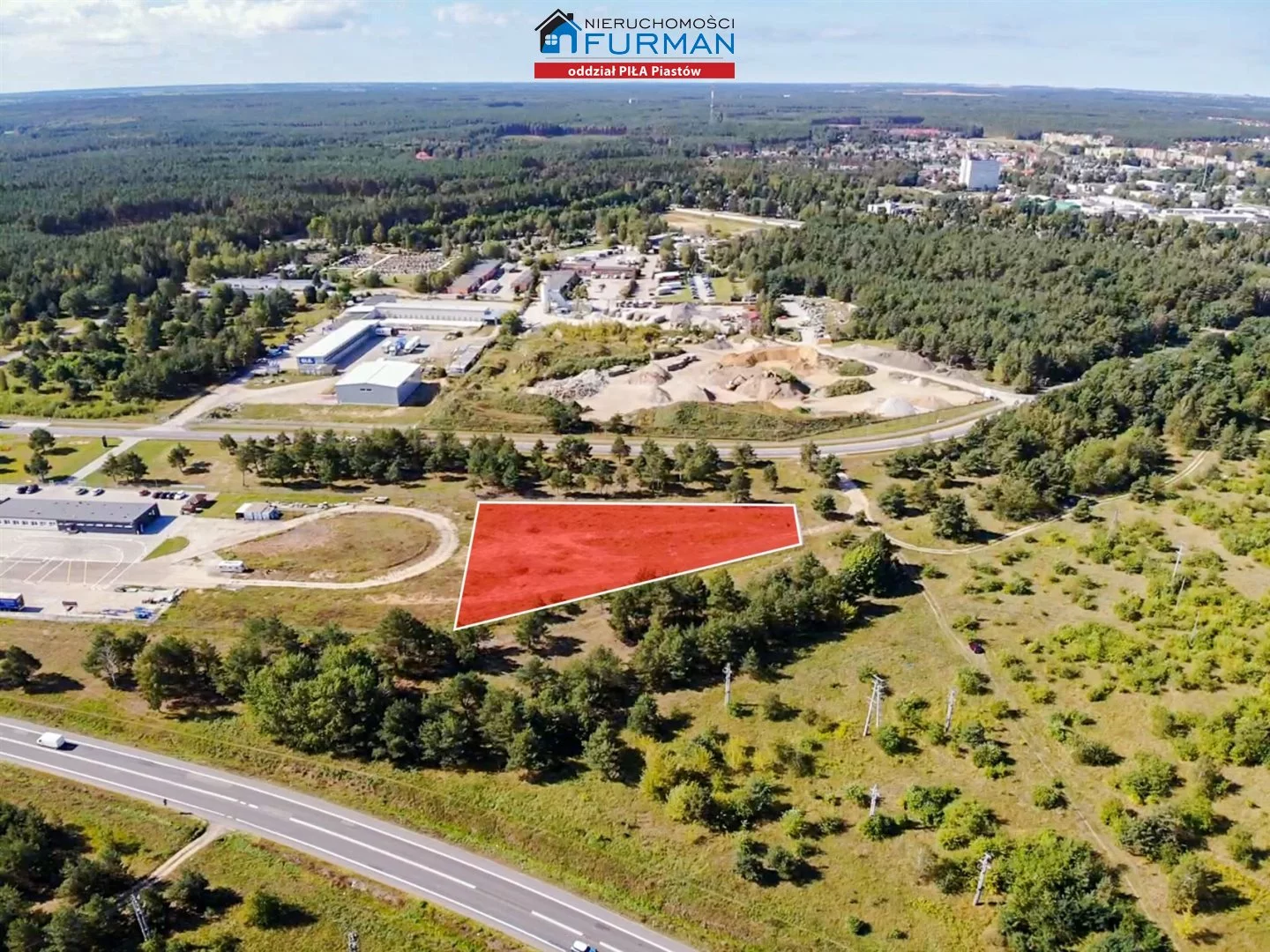 Działka 4 771,00 m², oferta nr , FRP-GS-196297, Piła