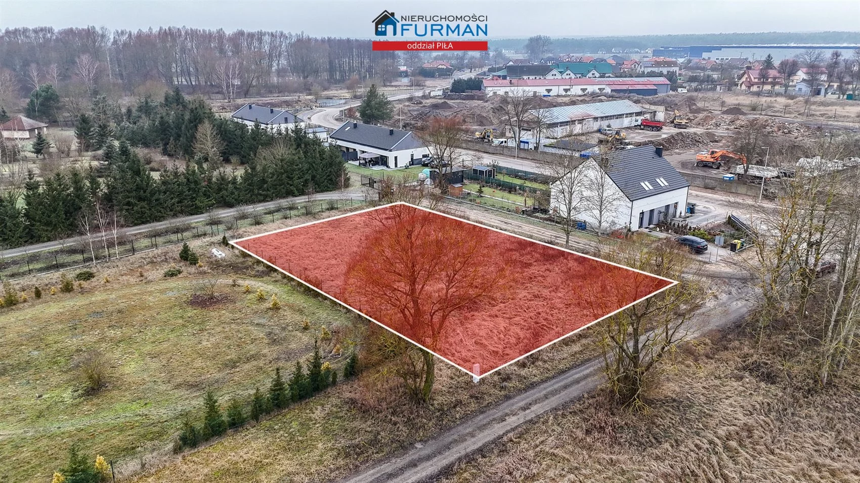 Działka 1 220,00 m², oferta nr , FRP-GS-198203-3, Piła, Motylewo