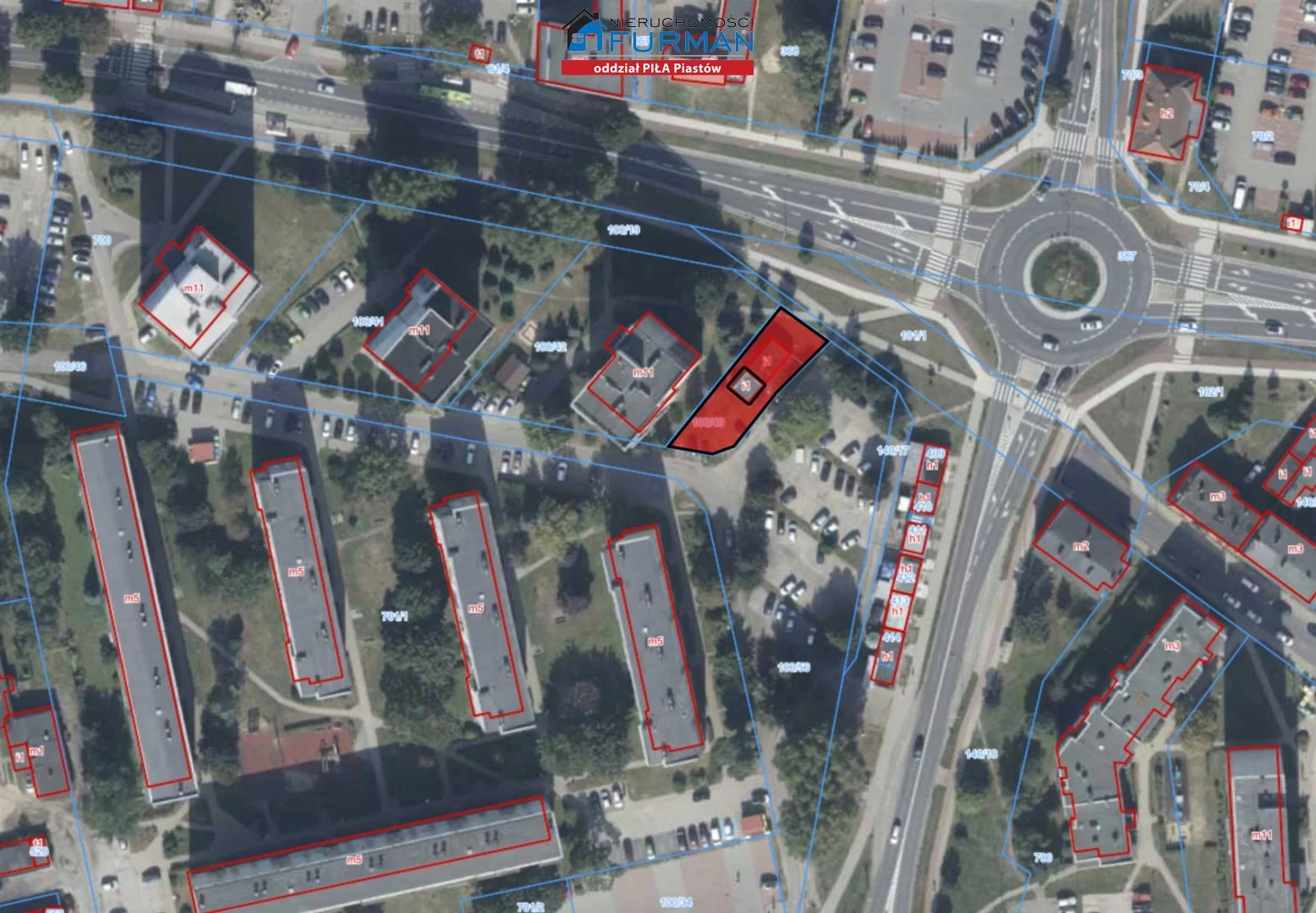 Działka 53,00 m², oferta nr , FRP-GS-198065, Piła, Zamość