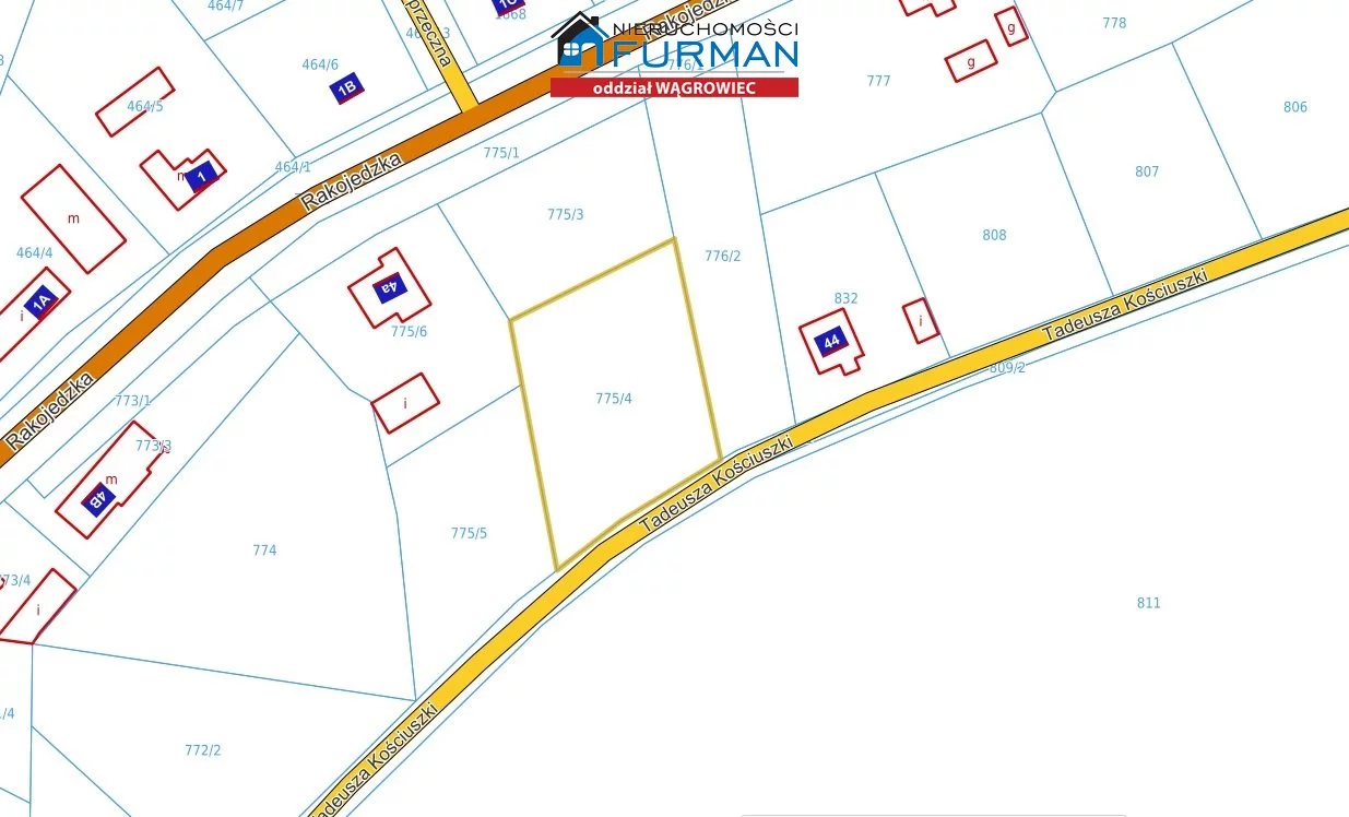 Działka 1 363,00 m², oferta nr , FWR-GS-194190, Skoki