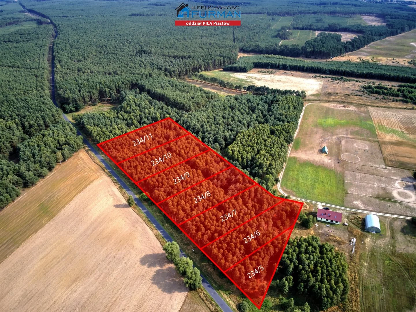 Działka 3 118,00 m², oferta nr , FRP-GS-194164, Trzcianka