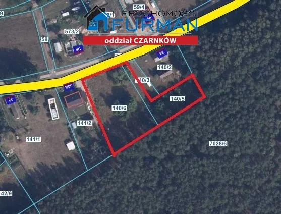 Działka 3 161,00 m², oferta nr , FCZ-GS-195381, Trzcianka