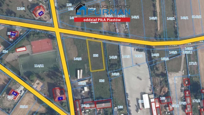 Działka 1 063,00 m², oferta nr , FRP-GS-194862, Ujście