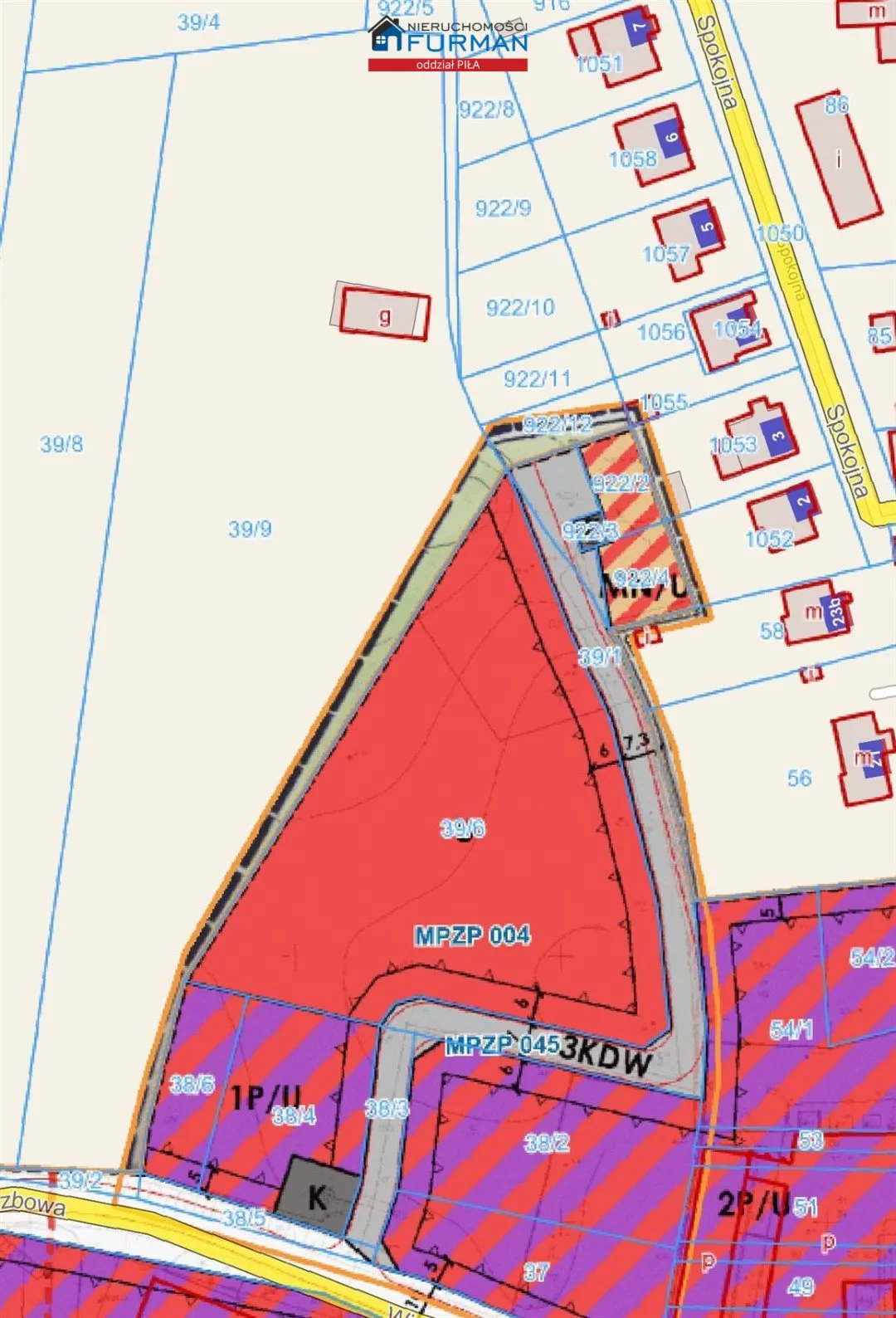 Działka 5 186,00 m², oferta nr , FRP-GS-198172, Ujście