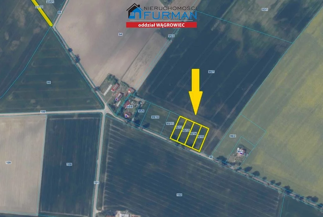 Działka 1 249,00 m², oferta nr , FWR-GS-197956, Wągrowiec