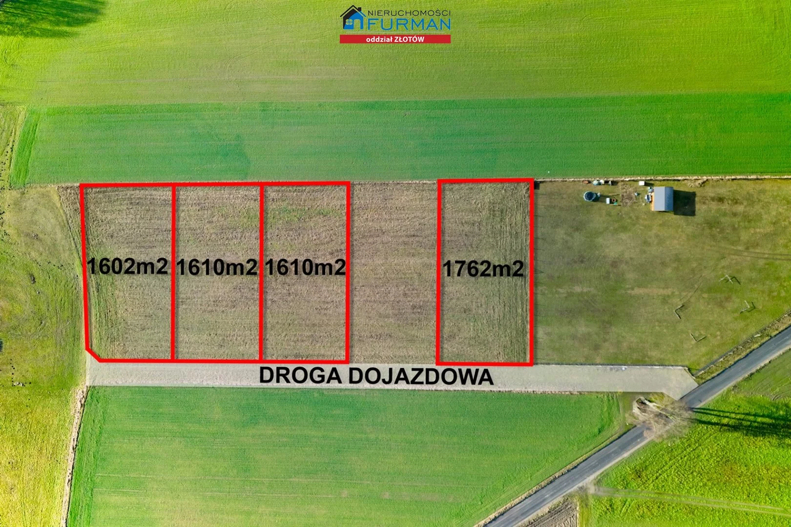 Działka 1 602,00 m², Złotów, Sprzedaż