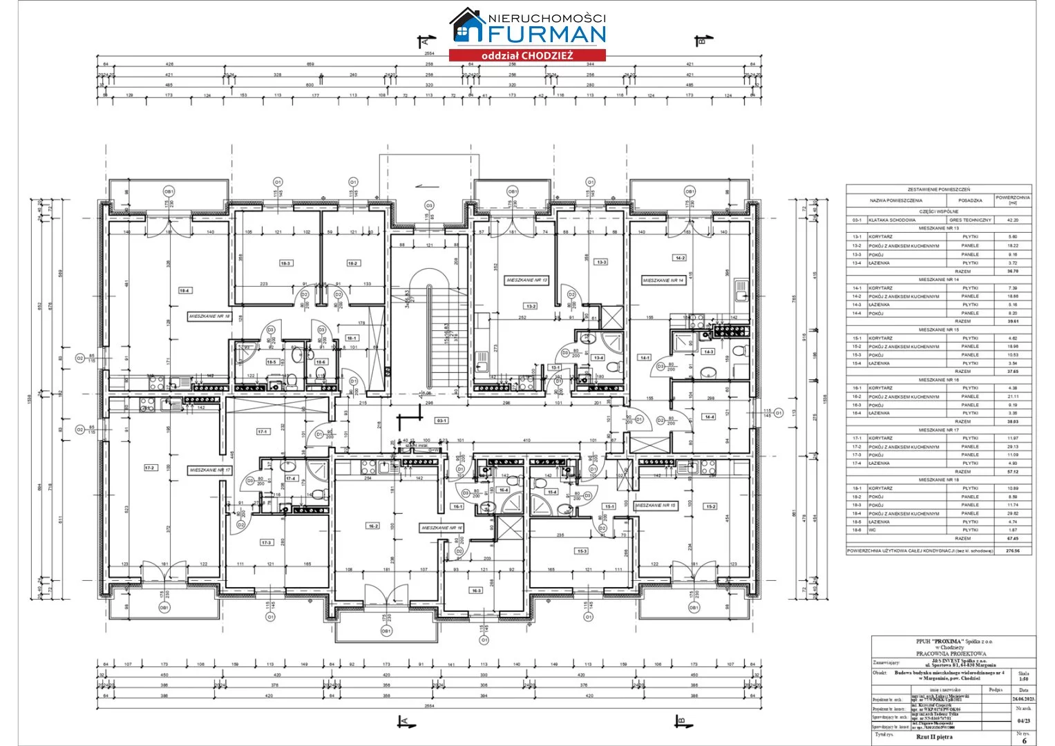 2 pokoje, mieszkanie 36,05 m², piętro 2, oferta nr , FRC-MS-196737, Margonin