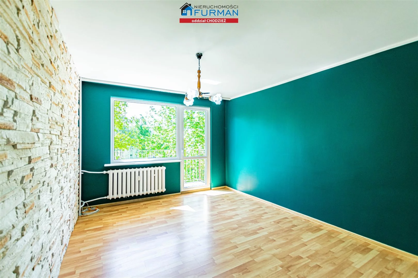 Mieszkanie trzypokojowe 47,90 m², Chodzież, Sprzedaż