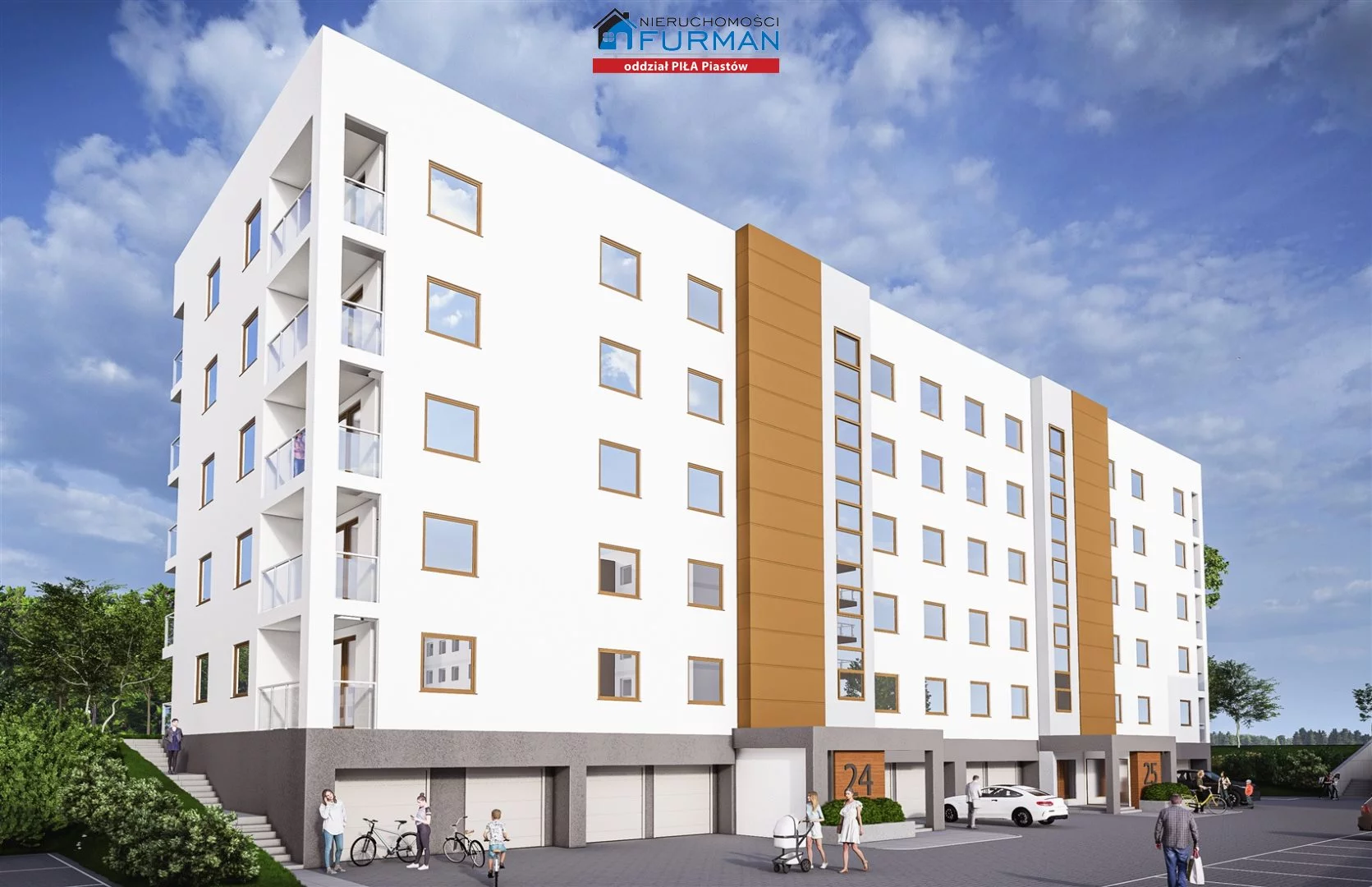 3 pokoje, mieszkanie 66,39 m², parter, oferta nr , FRP-MS-196644, Piła, Górne