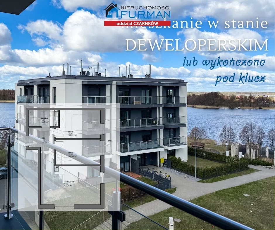 Mieszkanie trzypokojowe 59,01 m², Wałcz, Sprzedaż