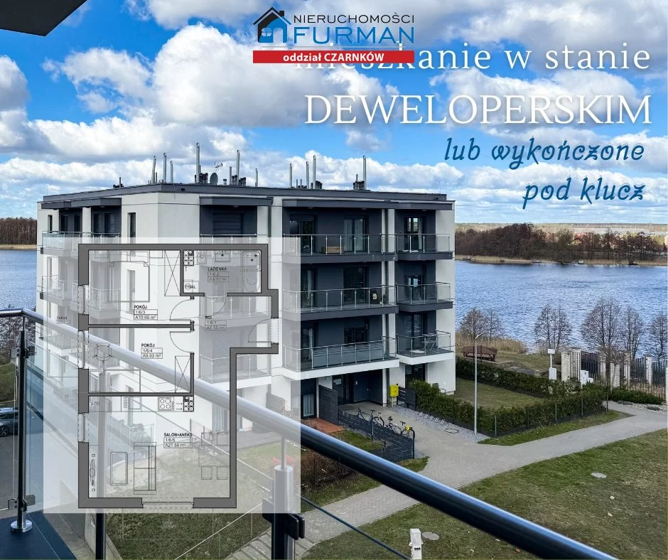 Mieszkanie trzypokojowe 54,21 m², Wałcz, Sprzedaż