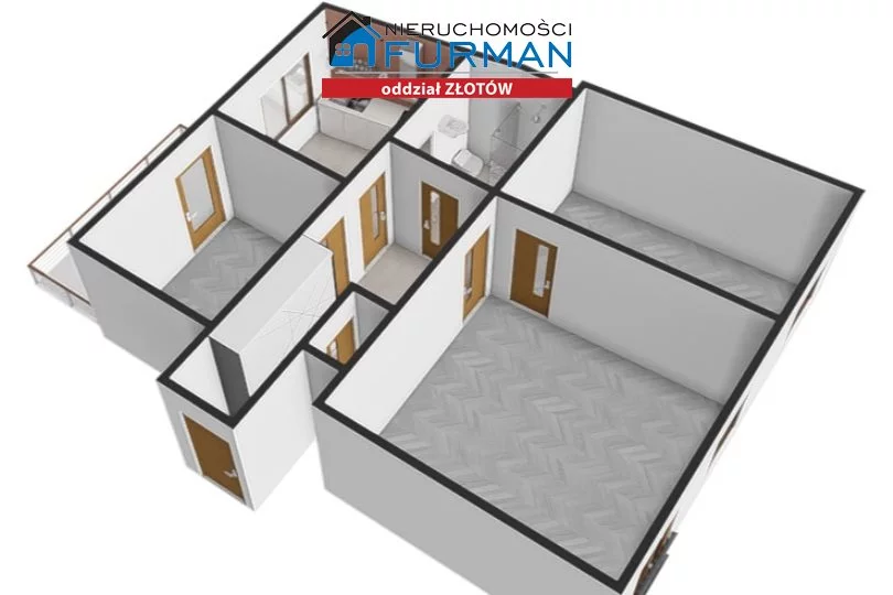 3 pokoje, mieszkanie 78,77 m², piętro 1, oferta nr , FZL-MS-198153, Złotów