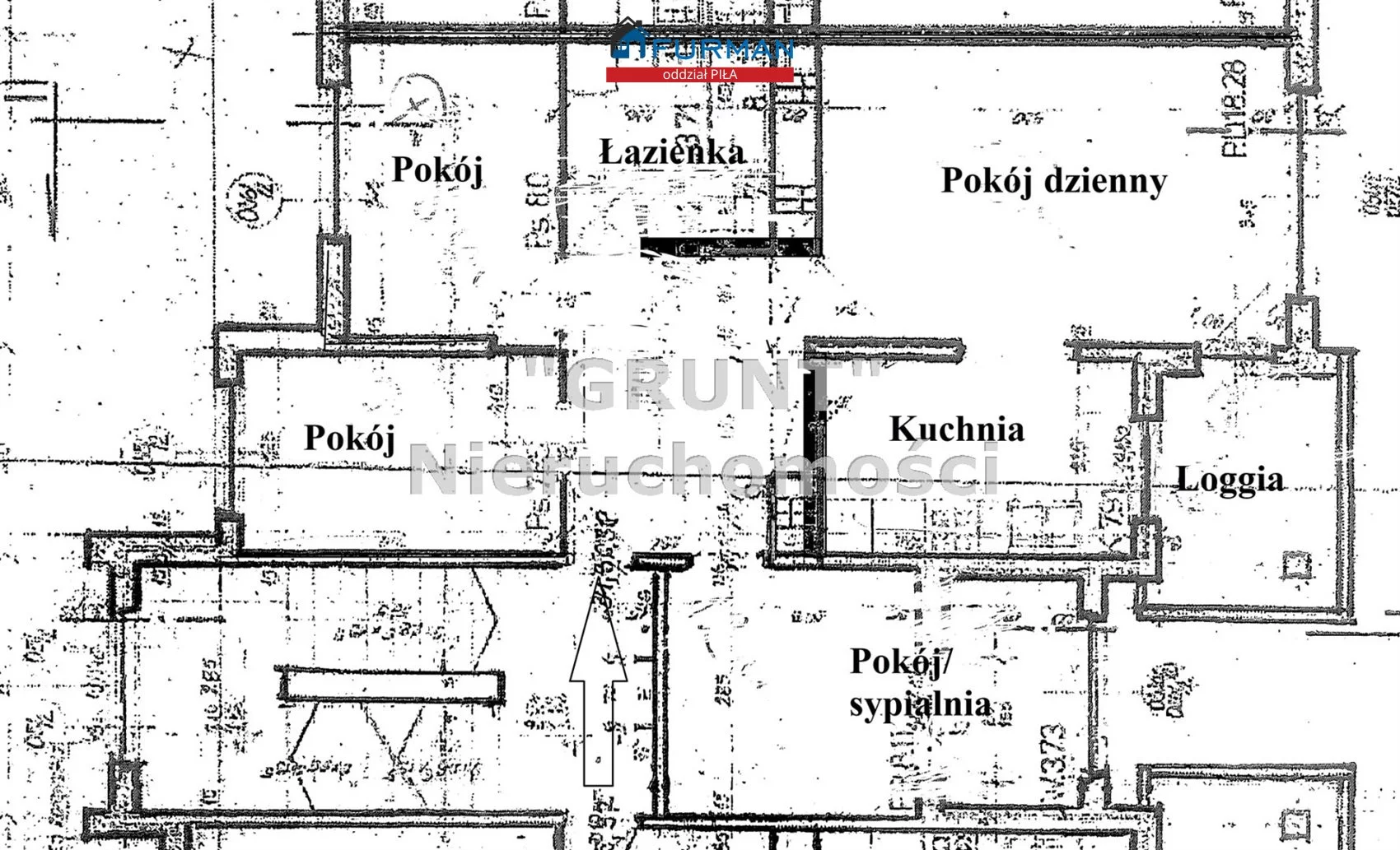 4 pokoje, mieszkanie 68,62 m², piętro 2, oferta nr , FRP-MS-198106-1, Piła, Jadwiżyn