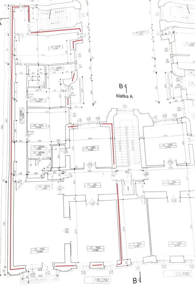 6 pokoi, mieszkanie 198,22 m², piętro 4, oferta nr , 117, Łódź, Nawrot