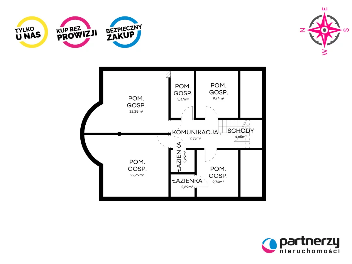 Dom i rezydencja 629,20 m², oferta nr , PAN355015, Białogóra, Słoneczna