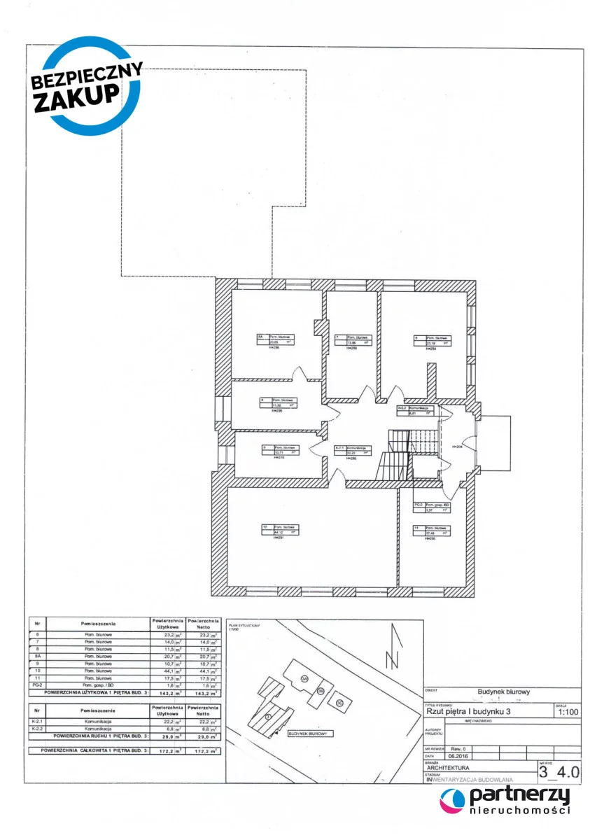Dom 695,00 m², oferta nr , PAN947698, Gdańsk, Wrzeszcz, Władysława Pniewskiego