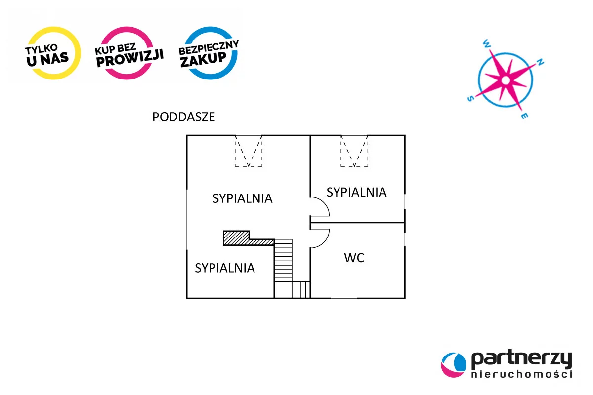 Dom i rezydencja 90,00 m², oferta nr , PAN959956, Brodnica Dolna