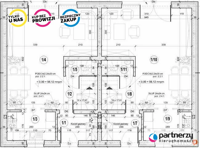 Dom 115,00 m², oferta nr , PAN287503, Luzino, Cicha