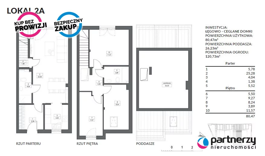 Dom 80,47 m², oferta nr , PAN248030, Różyny, Gdańska
