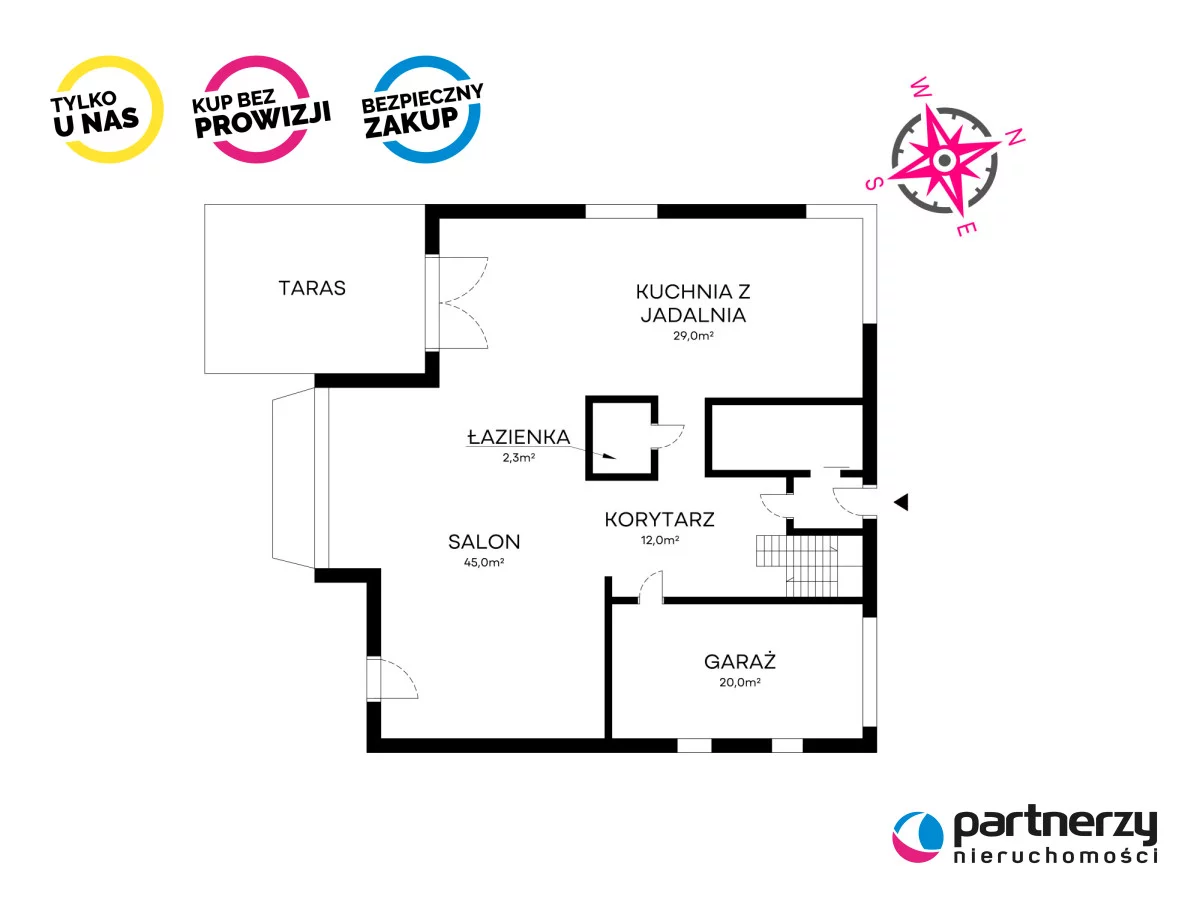 Dom i rezydencja 290,00 m², oferta nr , PAN727387, Rąb, Leśna