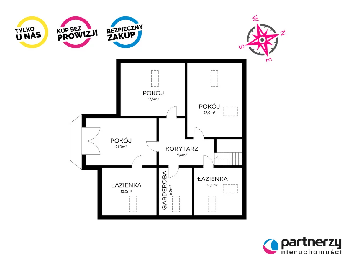Dom i rezydencja 290,00 m², oferta nr , PAN727387, Rąb, Leśna