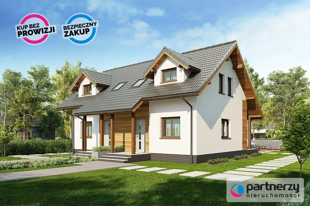 Dom bliźniak 72,96 m², Kolnik, Różana, Sprzedaż