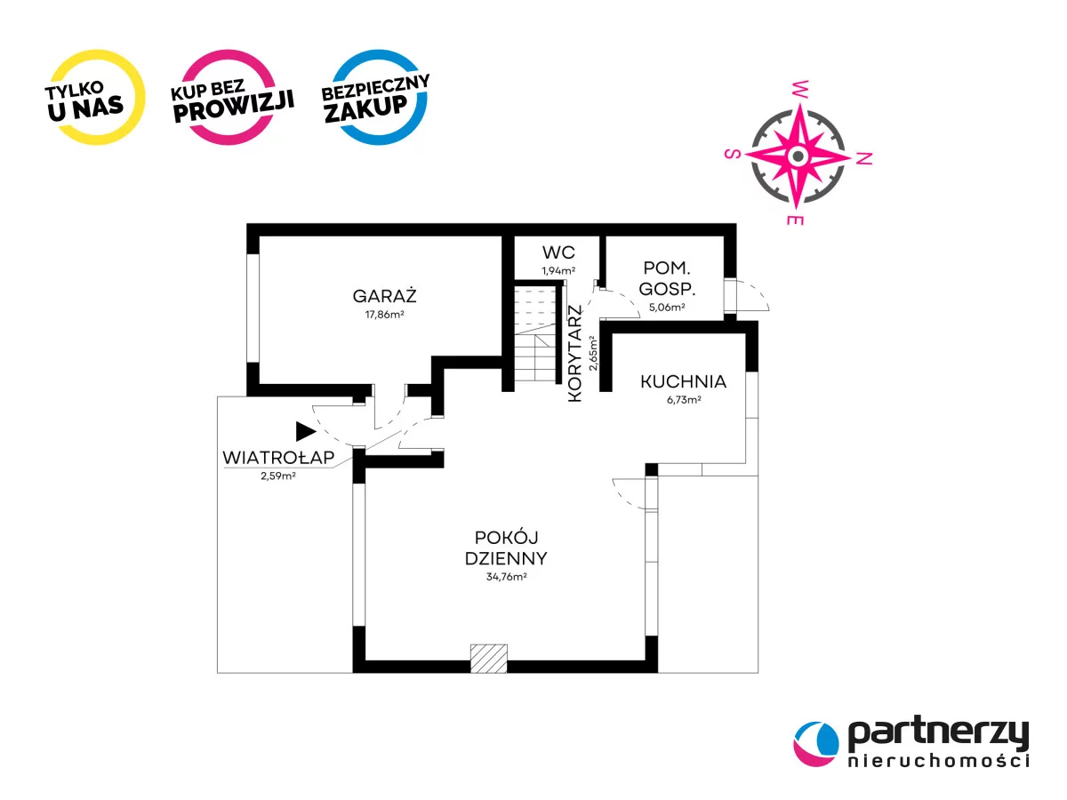 Dom 131,52 m², oferta nr , PAN241727, Banino, Szafirowa
