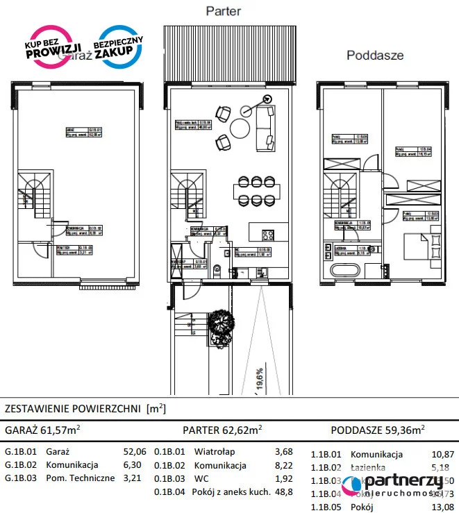 Dom i rezydencja 198,00 m², oferta nr , PAN655662, Straszyn, Zwrotnikowa