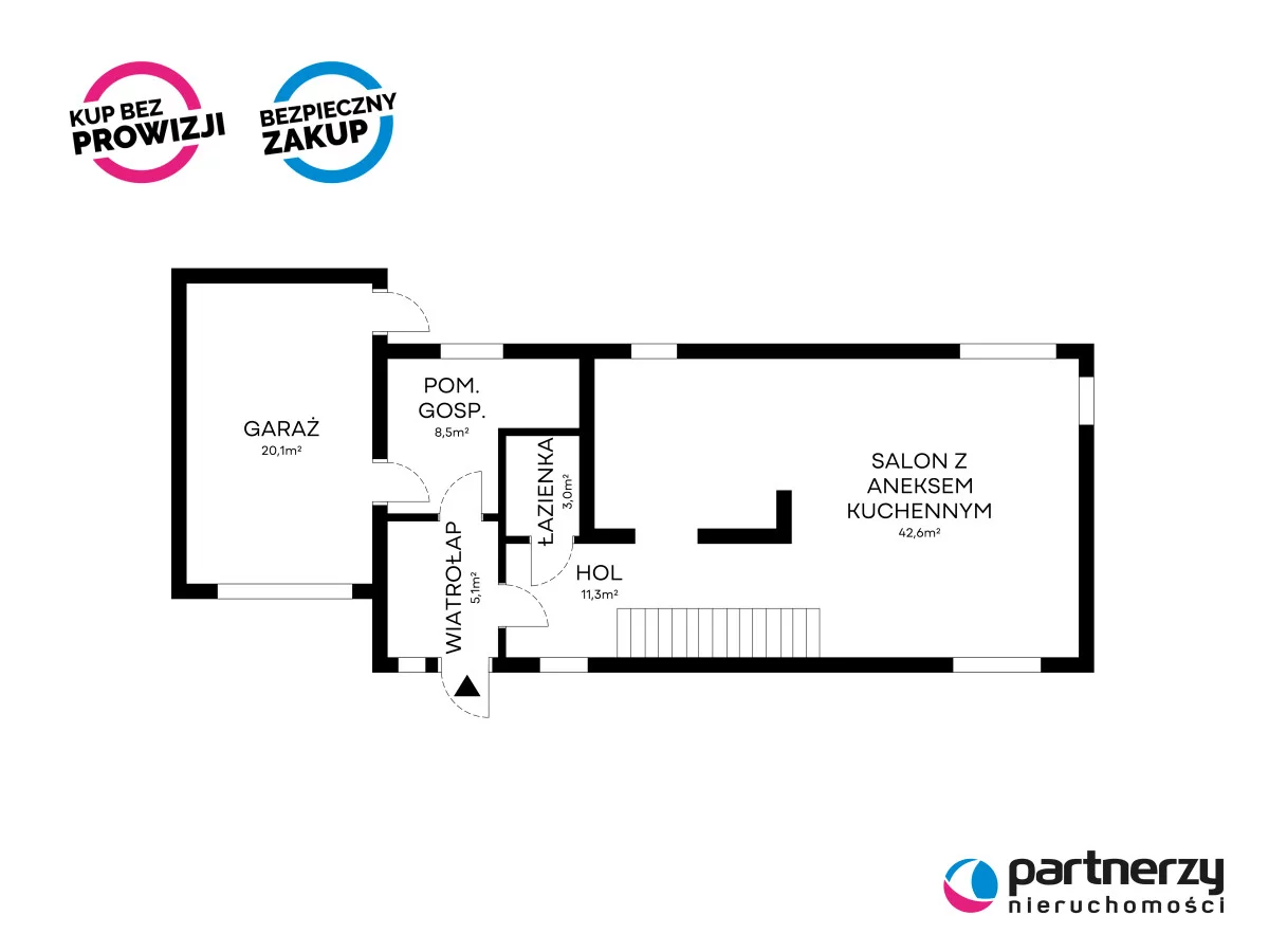 Dom i rezydencja 158,10 m², oferta nr , PAN217669, Tczew, Czatkowska