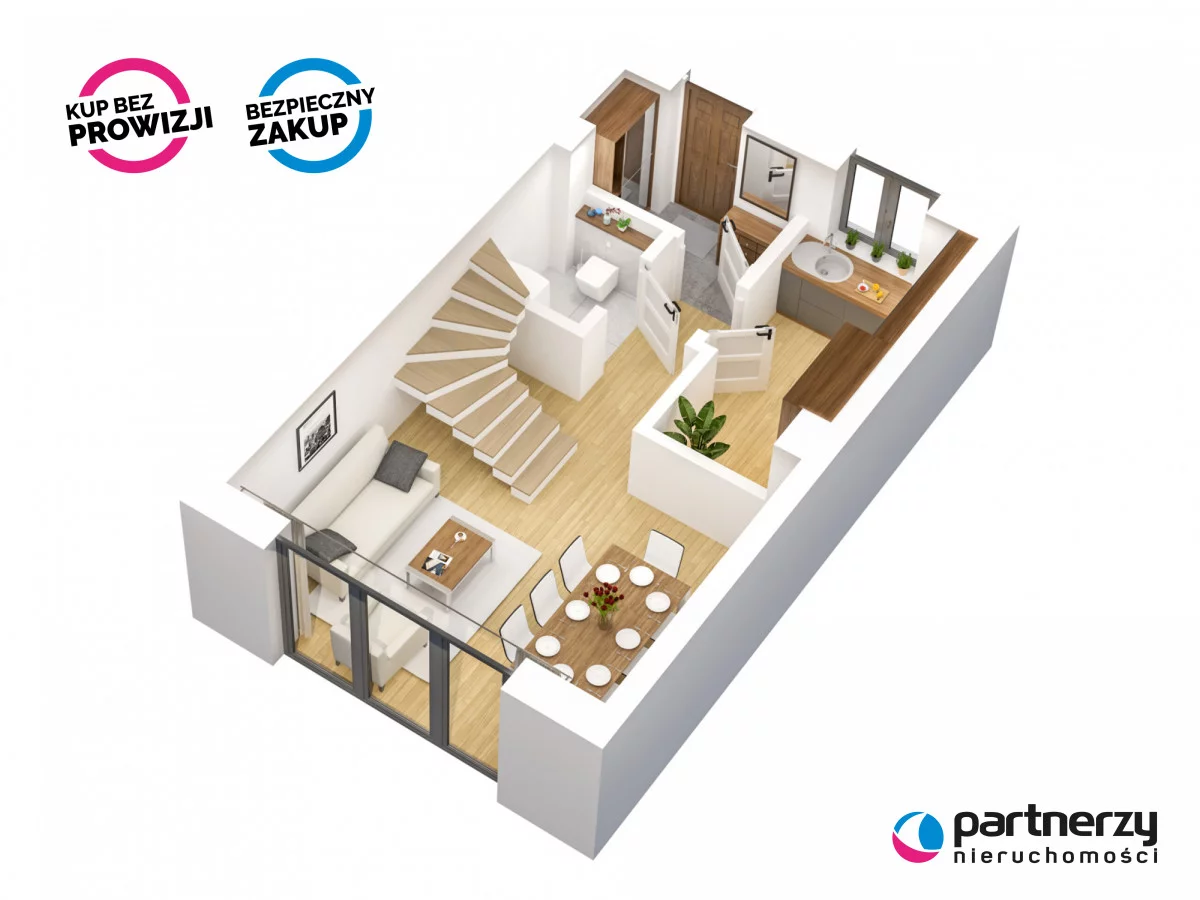 Dom 72,16 m², oferta nr , PAN908950, Rokitnica, Droga Słowackiego