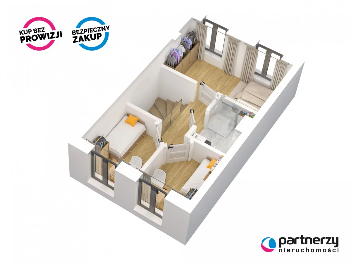 Dom 64,55 m², oferta nr , PAN130512, Rokitnica, Droga Słowackiego