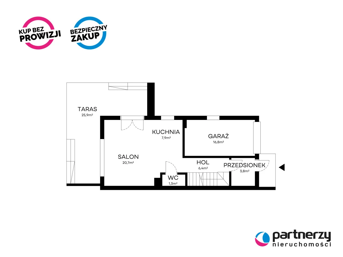 Dom 116,79 m², oferta nr , PAN702600, Gowino