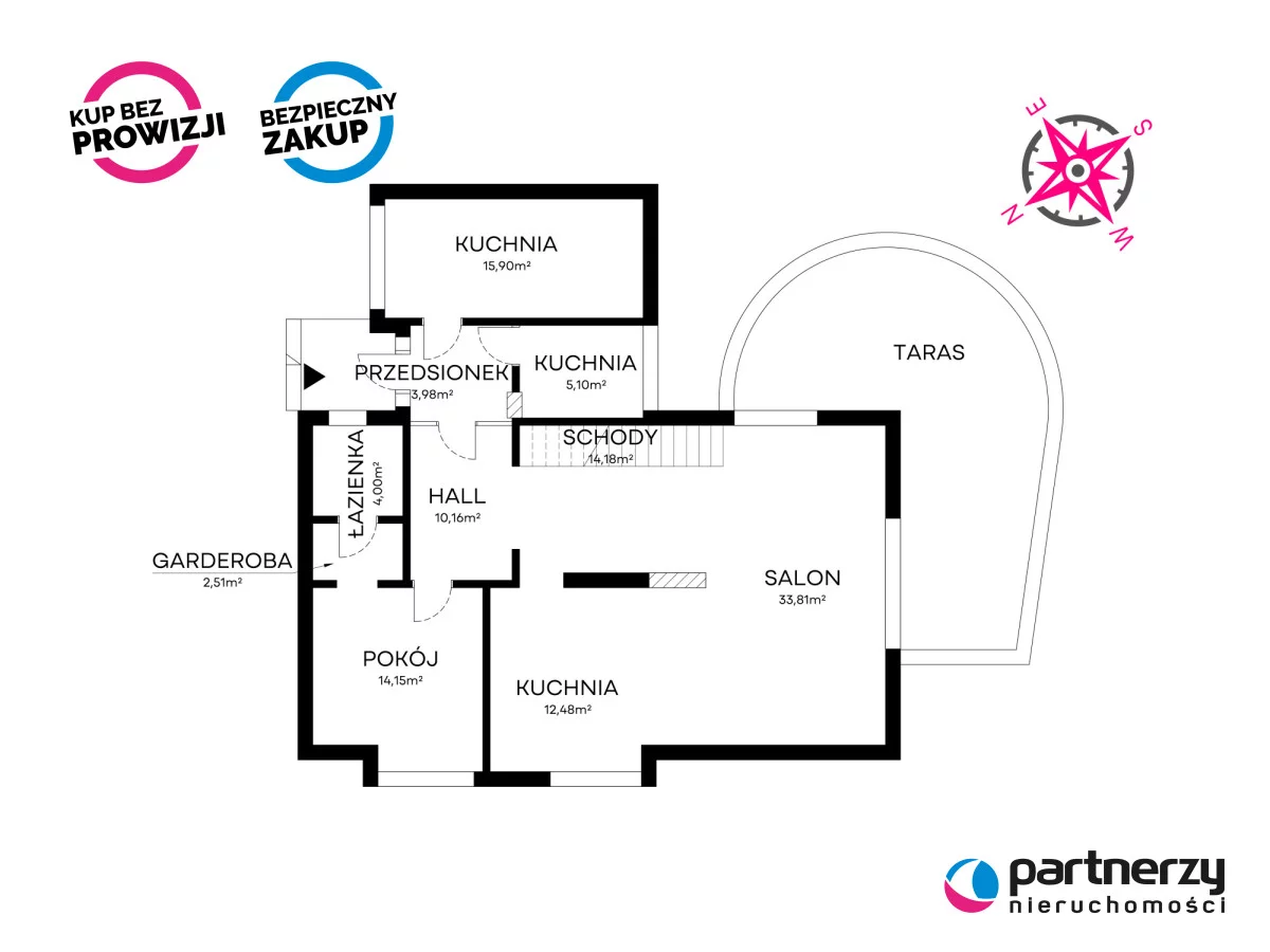 Dom 170,25 m², oferta nr , PAN995813, Otomino, Młodokaszubów
