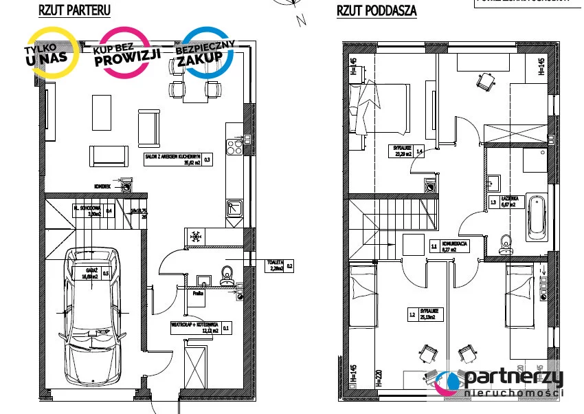 Dom 133,13 m², oferta nr , PAN127370, Bojano, Nad Rozlewiskiem