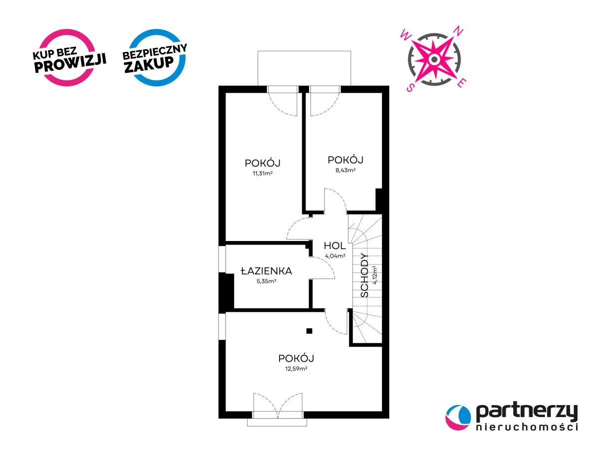 Dom 96,07 m², oferta nr , PAN746745, Niestępowo, Ogrodowa