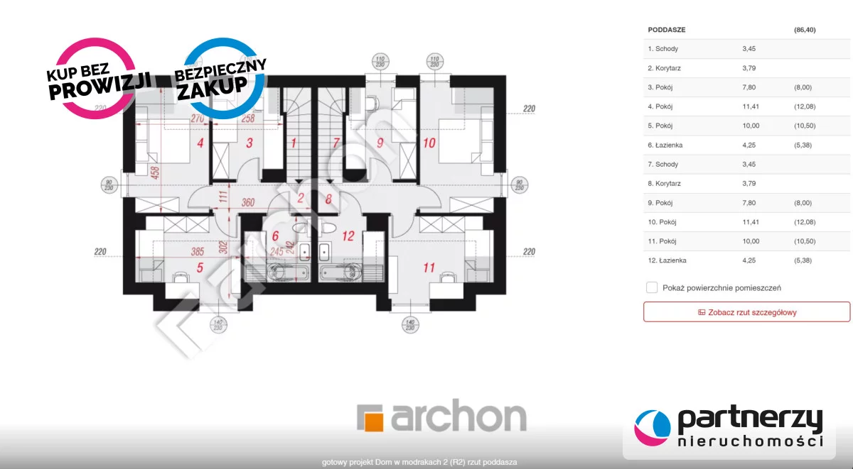 Dom 96,00 m², oferta nr , PAN106829, Gdańsk, Orunia-Św. Wojciech-Lipce, Lipce, Smoleńska