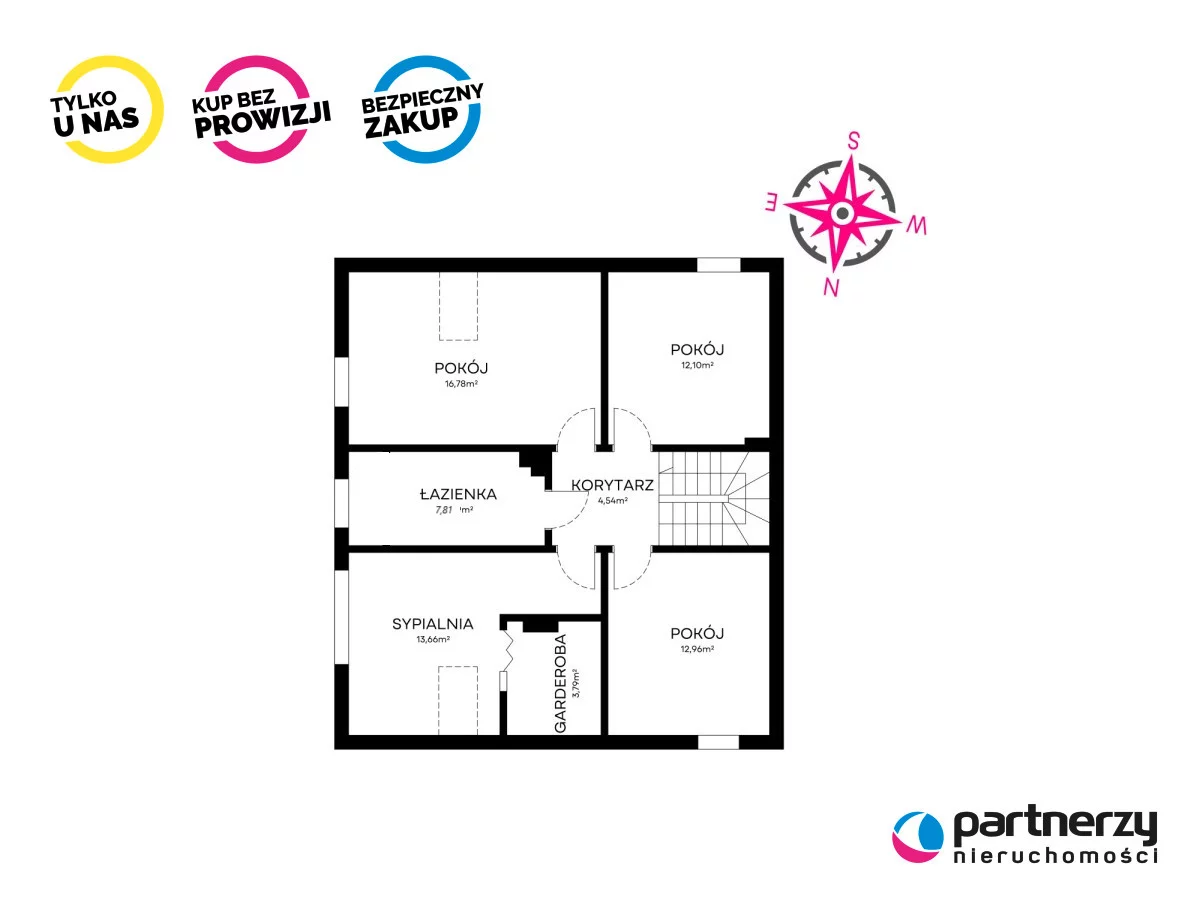 Dom i rezydencja 153,46 m², oferta nr , PAN508737, Warzenko, Chabrowa