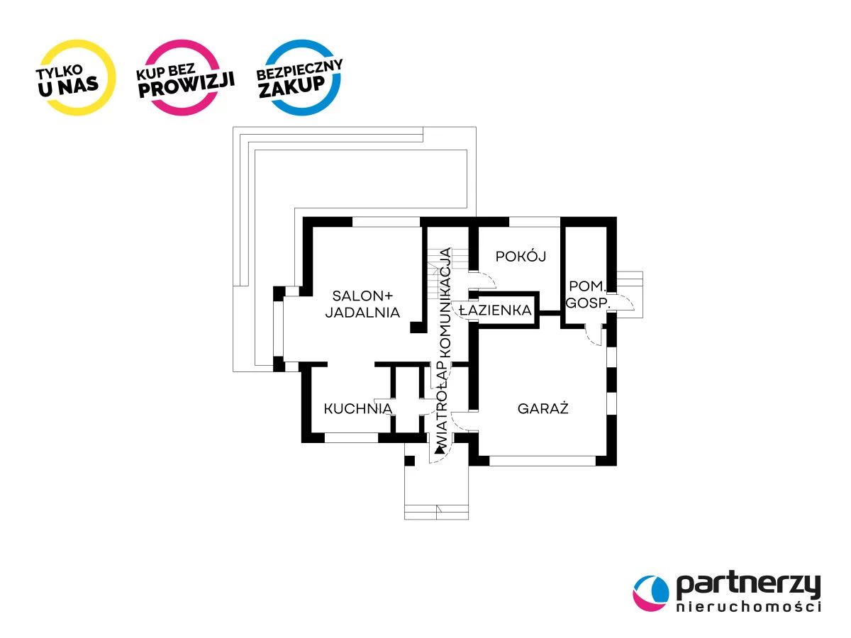 Dom i rezydencja 180,00 m², oferta nr , PAN447481, Częstkowo, Łąkowa