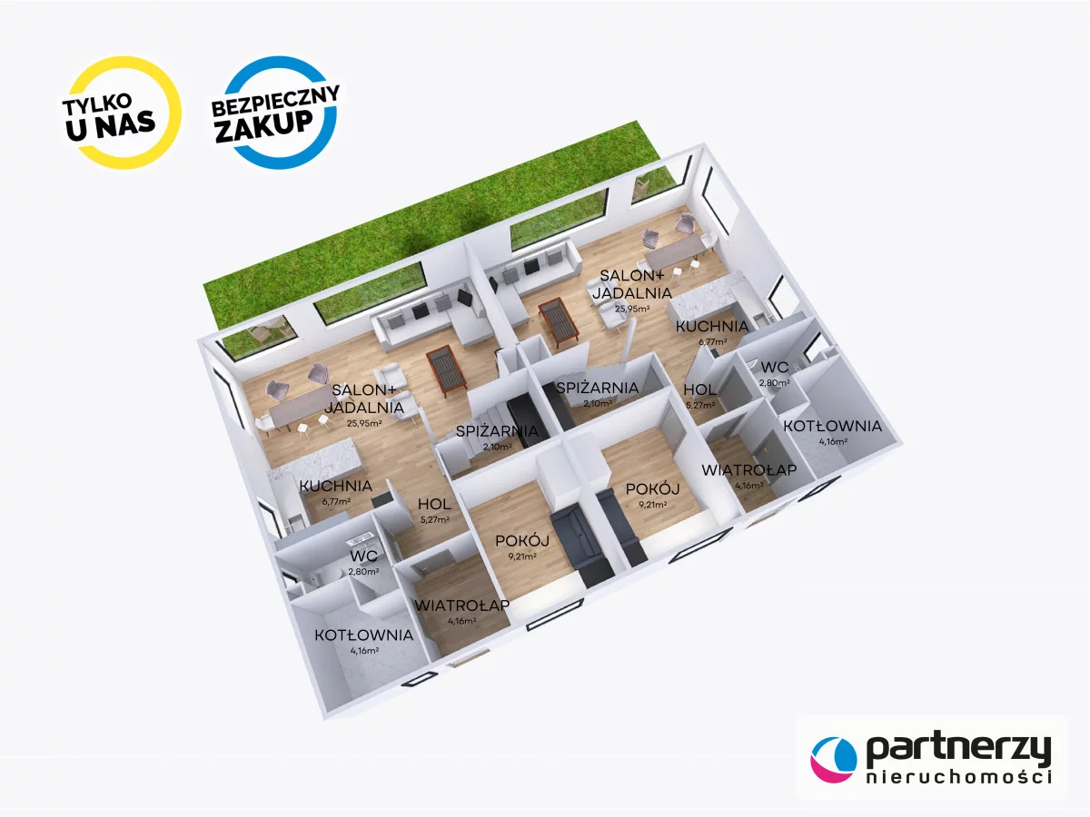 Dom i rezydencja 120,00 m², oferta nr , PAN973355, Gdańsk, Osowa, Letniskowa
