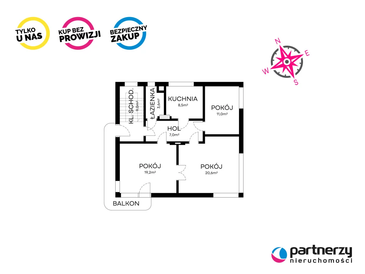 Dom i rezydencja 237,00 m², oferta nr , PAN274336, Wejherowo