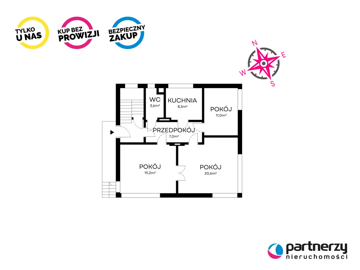 Dom i rezydencja 237,00 m², oferta nr , PAN274336, Wejherowo